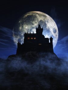 Transylvania, vampire, castle, spooky, Halloween